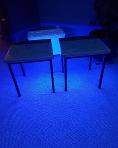 Custom End Tables with LED Light Feature