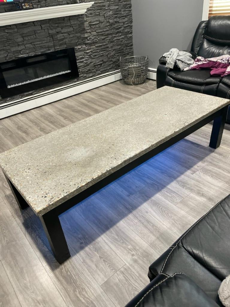 Modern Color Changing LED Coffee Table