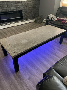 Modern Color Changing LED Coffee Table